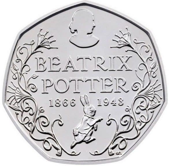 beatrix potter 50p