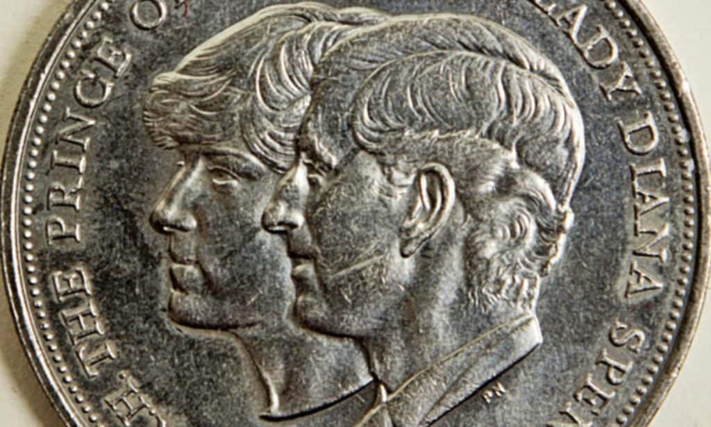 how much is a 1981 charles and diana coin worth