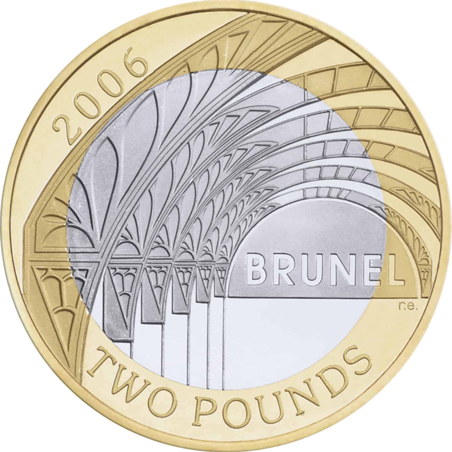 Brunel £2 Coin [Paddington Station Version] | CostlyCoins