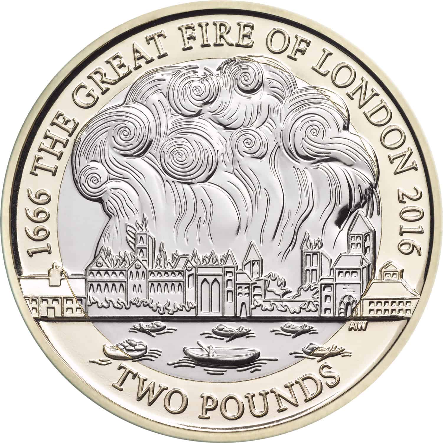 Albums/Collectors. Brand New THE GREAT FIRE OF LONDON 1666 Silver Commemorative 