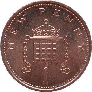 new penny 1p coin